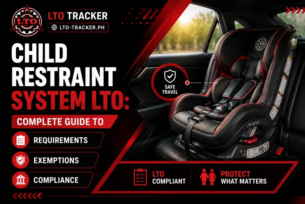 Child Restraint System LTO Complete Guide feature image