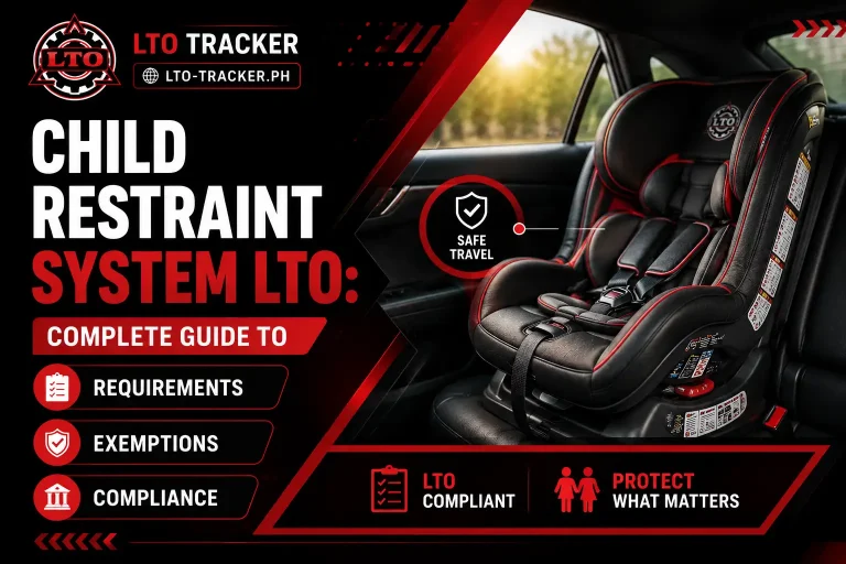 Child Restraint System LTO Complete Guide feature image
