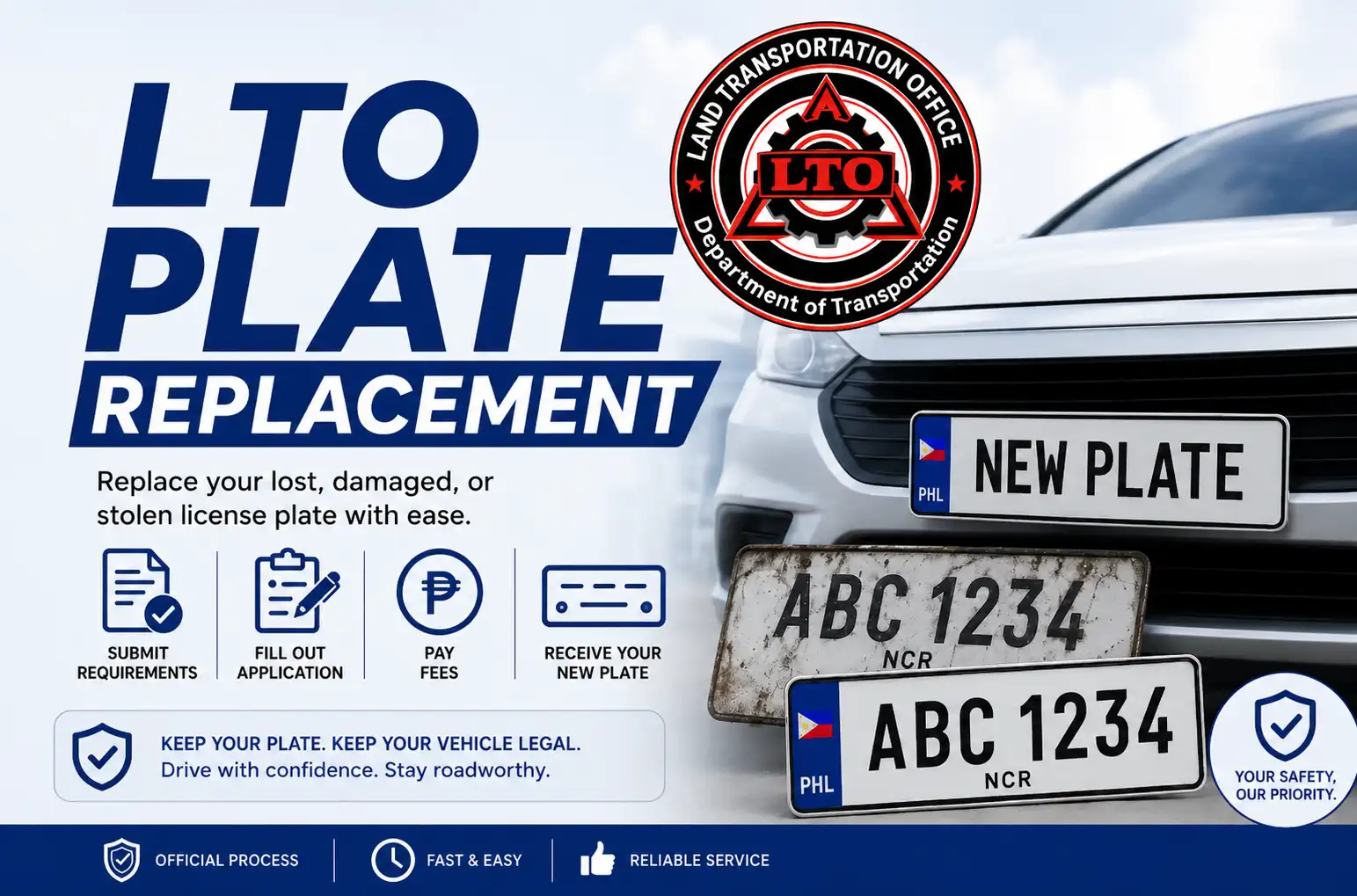 LTO Plate Replacement